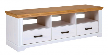 TV stolík Maluno/Malcolm-biela/dub
