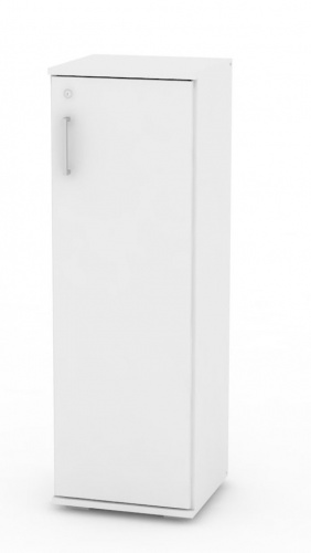 Nízka dverová skrinka REA Office 30+D3 (1ks) - biela - výber dvierok