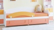 Detská posteľ Aurora I 90x200cm s úložným priestorom - výber odtieňov