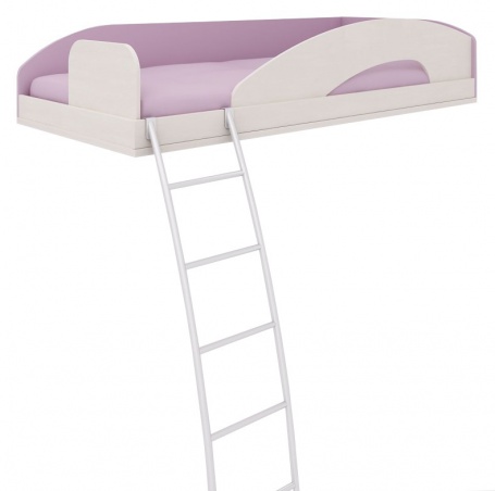 Horná posteľ s rebríkom Aurora,ľavá-výber odtieňov