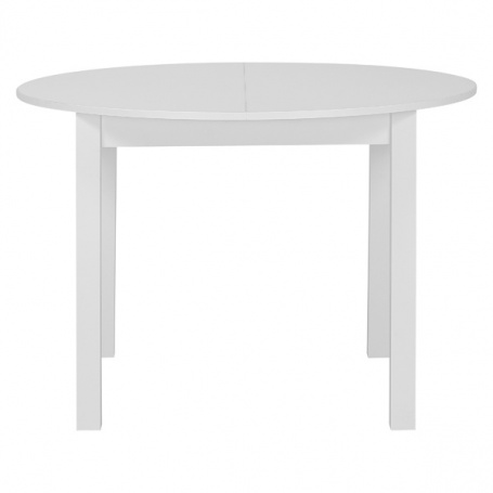 Okrúhly jedálenský stôl Nora - biela
