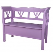 Drevená lavica s úložným priestorom HONEY - farba - P050