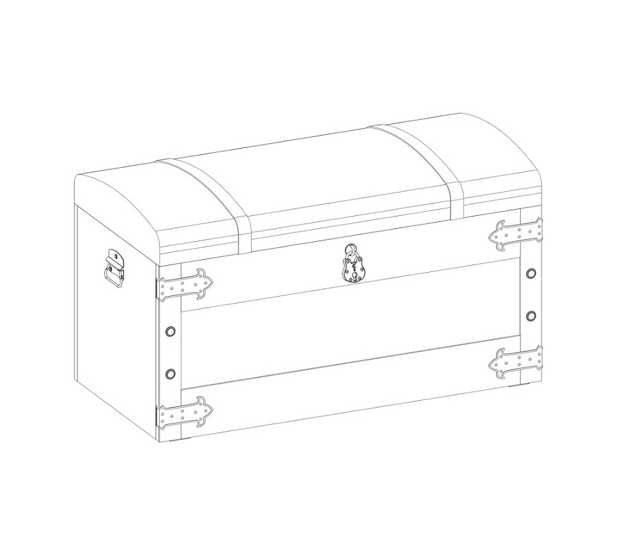 Detská truhla jack - dub lancelot.

 

Truhla vám poslúži ako úschovňa pokladu pred pirátskymi zlodejmi.

 

Kolekcia Jack je vyrobená v zaujímavom dubovom dekore lancelot v kombinácii s originálnymi potlačami pirátskej tematiky.

 

Všetok nábytok patriaci do kolekcie Jack nájdete nižšie v súvisiacich produktoch.