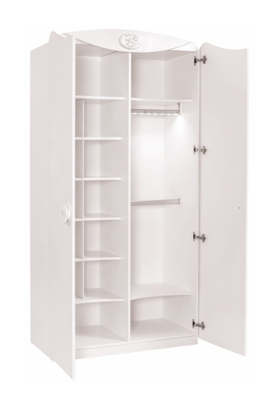 Detská izba chloe ii - biela.

 

Detská rastúca postieľka s výsuvom Chloe ponúka priestor pre matrac po celej svojej dĺžke a na jej postraniciach je pripevnený prebaľovací pult s rozmermi 84x47cm (h, š).

 

Nebesia nad postieľku navodzujú novorodenci pocit bezpečia, chráni postieľku pred usadzovaním prachu a v letných mesiacoch aj pred lietavými hmyzom.

 

Zásuvková komoda je rozdelená na štyri zásuvky, prakticky rozdelené prepážkami tak, aby ste mali lepší prehľad a aby sa vám v zásuvkách lepšie udržiaval poriadok.

 

Nástenná polica je ideálny na zavesenie nad detskú postieľku, aby ste mali všetko potrebné vždy po ruke.

 

Dvojdverová šatníková skriňa vás veľmi milo prekvapí svojim vnútorným delením.

 

Detská izba Chloe II sa skladá z týchto prvkov:


	Detská rastúca postieľka s výsuvom Chloe - 89x111x183cm (š, v, h)
	Nebesia nad postieľku Chloe - 300x220x40cm (š, v, h)
	Zásuvková komoda Chloe - 77x80x41cm (š, v, h)
	Závesná polica Chloe - 86x15x18cm (š, v, h)
	Dvojdverová šatníková skriňa Chloe - 101x201x54cm (š, v, h)


 

Všetok nábytok patriaci do kolekcie Chloe nájdete nižšie v súvisiacich produktoch.