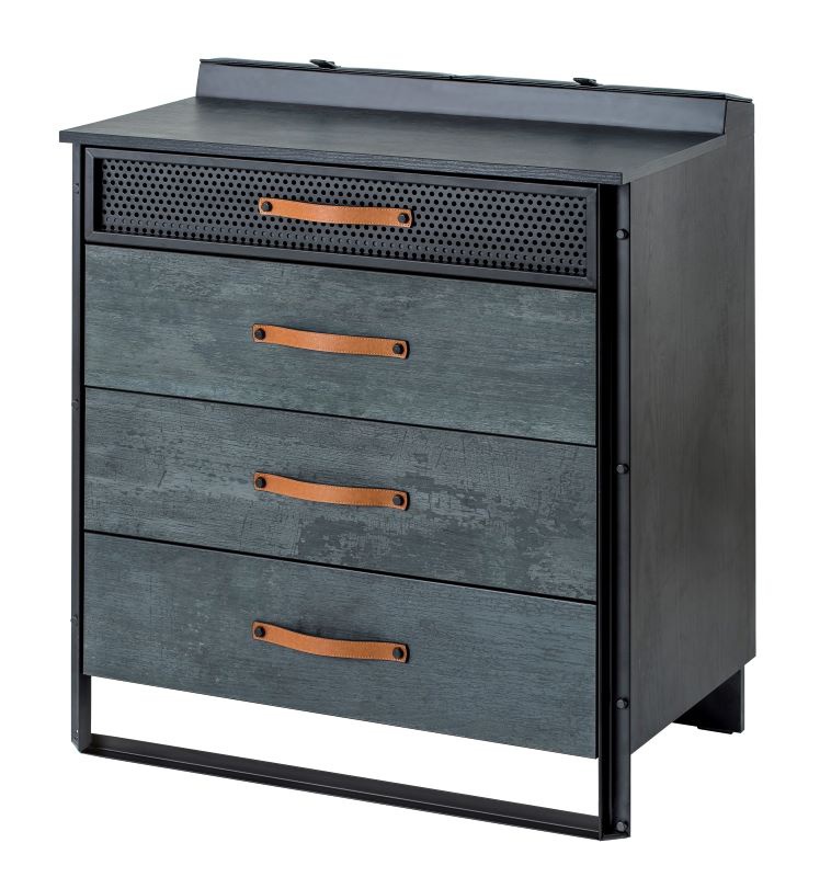 Zásuvková komoda nebula - sivá/čierna.

 

Predná noha je v čiernej farbe, vyrobená z kovového materiálu s kvalitnou povrchovou úpravou.

 

Rozmery zásuvkové komody Nebula sú 78x87x48cm (š, v, h)

 

Všetok nábytok patriaci do kolekcie Nebula nájdete nižšie v súvisiacich produktoch.