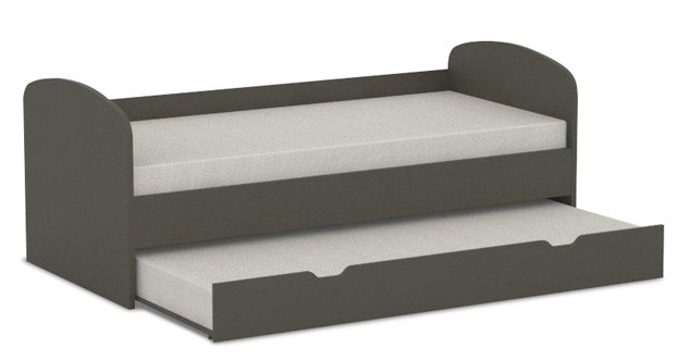 Posteľ s prístelkou rea abra 90x200cm - graphite.

 

Súčasťou ceny postele je smrekový rošt.