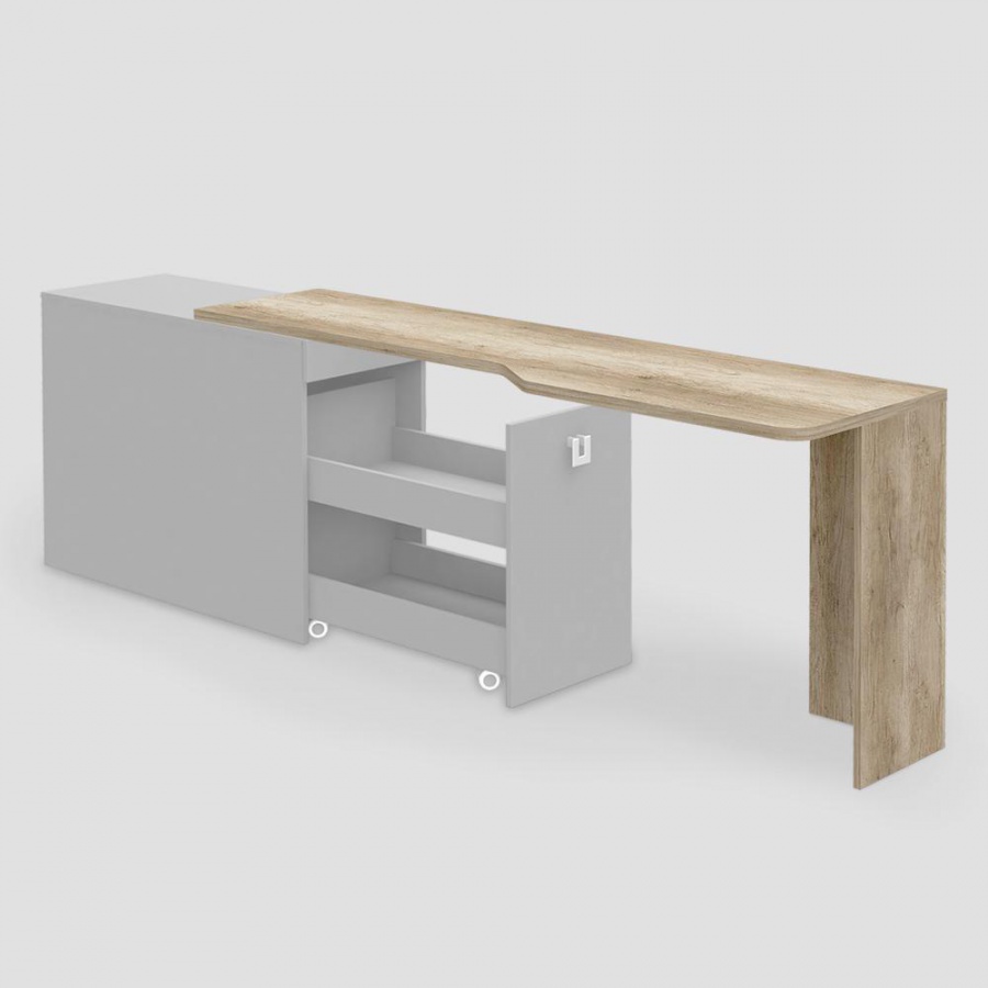 Písací stôl rea teeny s kontajnerom l/p - biela.

 

Písací stôl REA Teeny je vyrobený z kvalitného lamina hrúbky 25mm a 16mm a opatrený ABS hranami s hrúbkou 0,5mm a 2mm.

 

Nábytok v programe REA možné rôzne kombinovať, čím docielite dokonalej harmónie a krásneho vzhľadu domova.