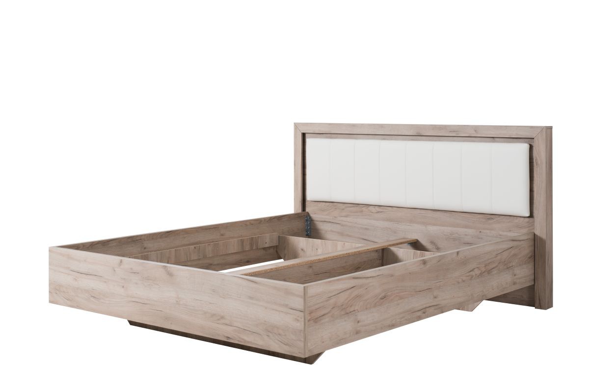 Manželská posteľ 160x200cm shine - dub sivý/biela.

 

K čelu postele je možné dokúpiť LED osvetlenie, ktoré nájdete v súvisiacich produktoch nižšie.

 

Rozmery manželskej postele 160x200cm Shine sú 178,5x100,5x208,5cm (š, v, h), ložná plocha je 160x200cm

 

Všetok nábytok patriaci do kolekcie Shine nájdete nižšie v súvisiacich produktoch.
