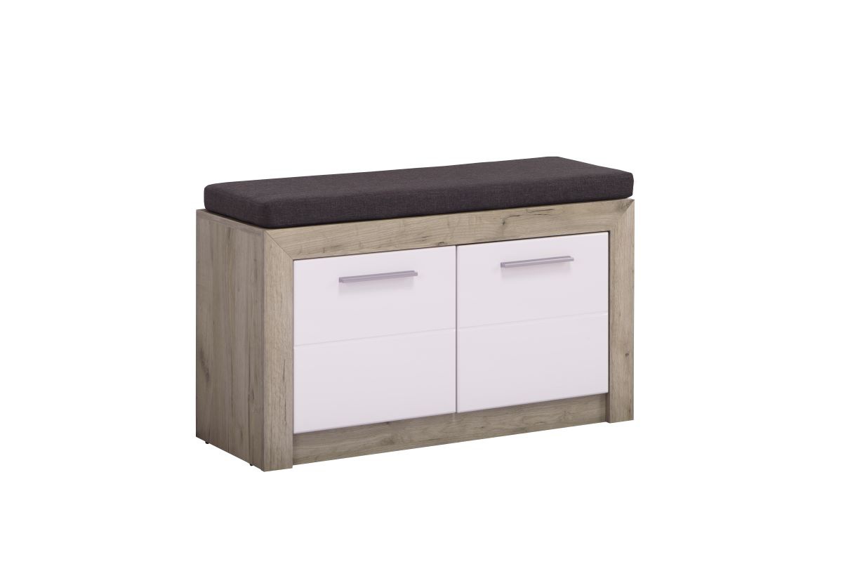 Lavica s úložným priestorom a sedákom shine - dub sivý/biela.

 

Rozmery lavice s úložným priestorom a sedákom Shine sú 93x55,5x35cm (š, v, h)

 

Všetok nábytok patriaci do kolekcie Shine nájdete nižšie v súvisiacich produktoch.