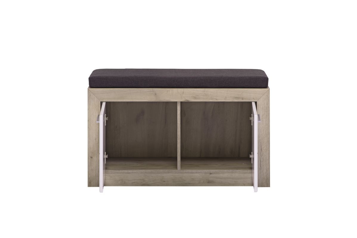 Lavica s úložným priestorom a sedákom shine - dub sivý/biela.

 

Rozmery lavice s úložným priestorom a sedákom Shine sú 93x55,5x35cm (š, v, h)

 

Všetok nábytok patriaci do kolekcie Shine nájdete nižšie v súvisiacich produktoch.