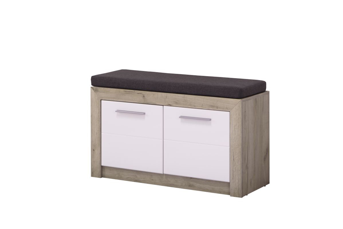 Lavica s úložným priestorom a sedákom shine - dub sivý/biela.

 

Rozmery lavice s úložným priestorom a sedákom Shine sú 93x55,5x35cm (š, v, h)

 

Všetok nábytok patriaci do kolekcie Shine nájdete nižšie v súvisiacich produktoch.