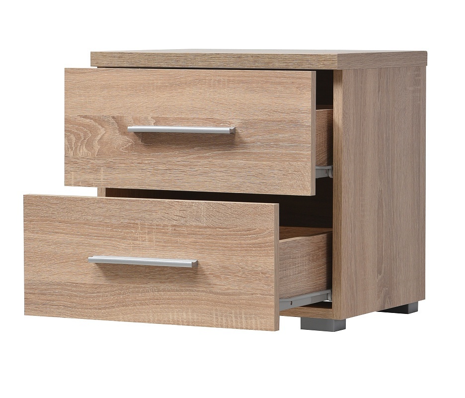 Nočný stolík edward - dub sonoma.

 

Na nočný stolík je použitý dekor dubu sonoma a jeho dizajn sa nesie v jednoduchom a modernom štýle.

 

Nočný stolík Edward v inom farebnom prevedení nájdete nižšie v súvisiacich produktoch.