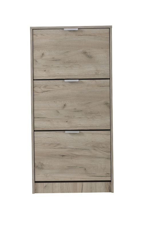 Výklopný botník 3-dvierkový felix - dub šedý.

 

Zadná časť botníku je otvorená, vďaka čomu zaisťuje odvetrávanie, čo je žiaduce najmä v letnom období, kedy sa nám chodidla v obuvi potí.

 

Výklopné botníky Felix v inej veľkosti a farebnom prevedení nájdete nižšie v súvisiacich produktoch.