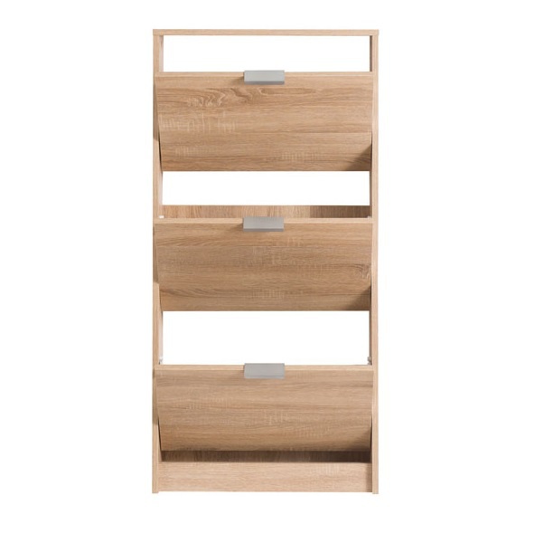 Výklopný botník 3-dvierkový felix - dub sonoma.

 

Zadná časť botníku je otvorená, vďaka čomu zaisťuje odvetrávanie, čo je žiaduce najmä v letnom období, kedy sa nám chodidla v obuvi potí.

 

Výklopné botníky Felix v inej veľkosti a farebnom prevedení nájdete nižšie v súvisiacich produktoch.