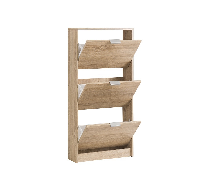 Výklopný botník 3-dvierkový felix - dub sonoma.

 

Zadná časť botníku je otvorená, vďaka čomu zaisťuje odvetrávanie, čo je žiaduce najmä v letnom období, kedy sa nám chodidla v obuvi potí.

 

Výklopné botníky Felix v inej veľkosti a farebnom prevedení nájdete nižšie v súvisiacich produktoch.