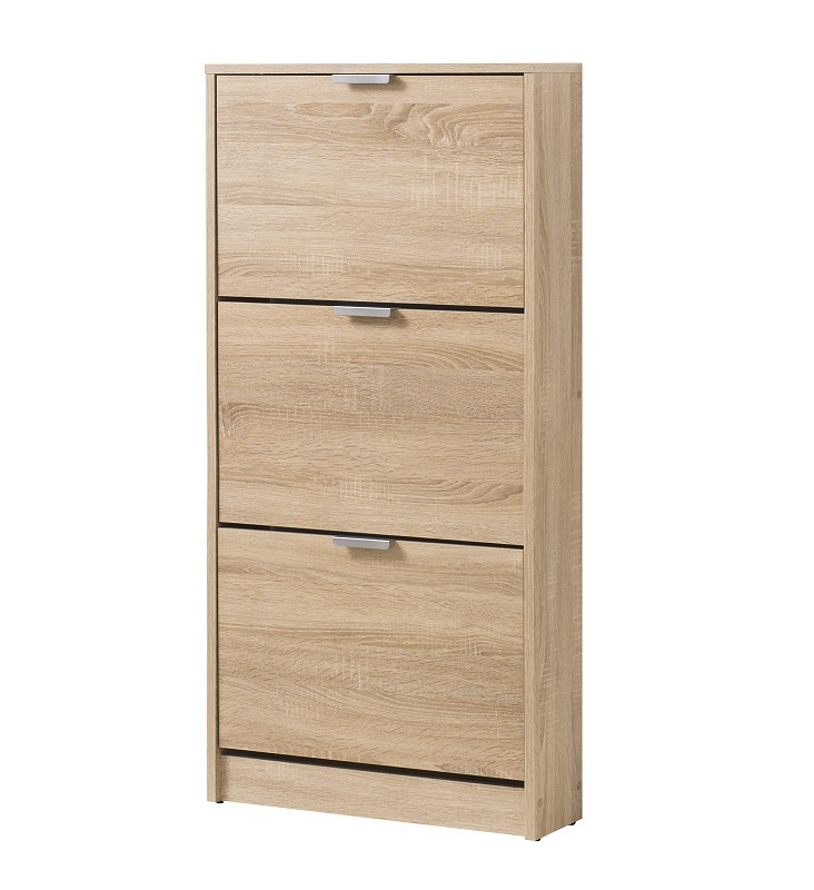 Výklopný botník 3-dvierkový felix - dub sonoma.

 

Zadná časť botníku je otvorená, vďaka čomu zaisťuje odvetrávanie, čo je žiaduce najmä v letnom období, kedy sa nám chodidla v obuvi potí.

 

Výklopné botníky Felix v inej veľkosti a farebnom prevedení nájdete nižšie v súvisiacich produktoch.