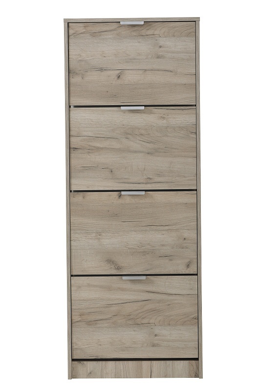 Set výklopných botníkov felix - dub šedý.

 

Zadná časť botníkov je otvorená, vďaka čomu zaisťuje odvetrávanie, čo je žiaduce najmä v letnom období, kedy sa nám chodidla v obuvi potí.

 

Výklopné botníky Felix v inej veľkosti a farebnom prevedení nájdete nižšie v súvisiacich produktoch.