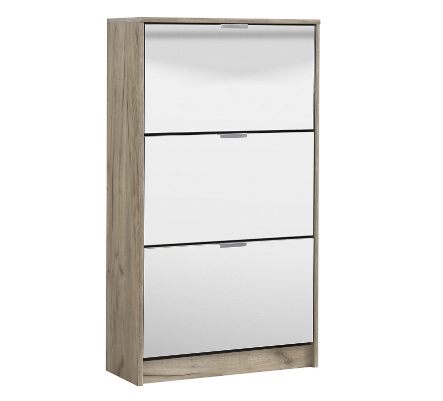 Výklopný botník 3-dvierkový so zrkadlom vincent - dub šedý.

 

Dizajn botníku je v modernom dekore dub šedý a je vybavený plastovými úchytkami.

 

Všetky botníky patriaci do kolekcie Vincent nájdete nižšie v súvisiacich produktoch.