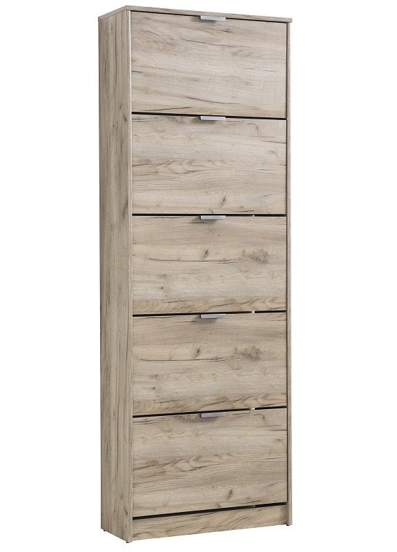 Výklopný botník 5-dvierkový vincent - dub šedý.

 

Dizajn botníku je v modernom dekore dub šedý a je vybavený plastovými úchytkami.

 

Všetky botníky patriaci do kolekcie Vincent nájdete nižšie v súvisiacich produktoch.