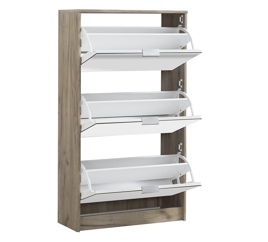 Výklopný botník 3-dvierkový so zrkadlom vincent - dub šedý.

 

Dizajn botníku je v modernom dekore dub šedý a je vybavený plastovými úchytkami.

 

Všetky botníky patriaci do kolekcie Vincent nájdete nižšie v súvisiacich produktoch.