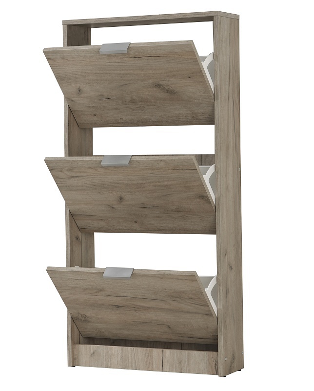 Výklopný botník 3-dvierkový vincent - dub šedý.

 

Dizajn botníku je v modernom dekore dub šedý a je vybavený plastovými úchytkami.

 

Všetky botníky patriaci do kolekcie Vincent nájdete nižšie v súvisiacich produktoch.