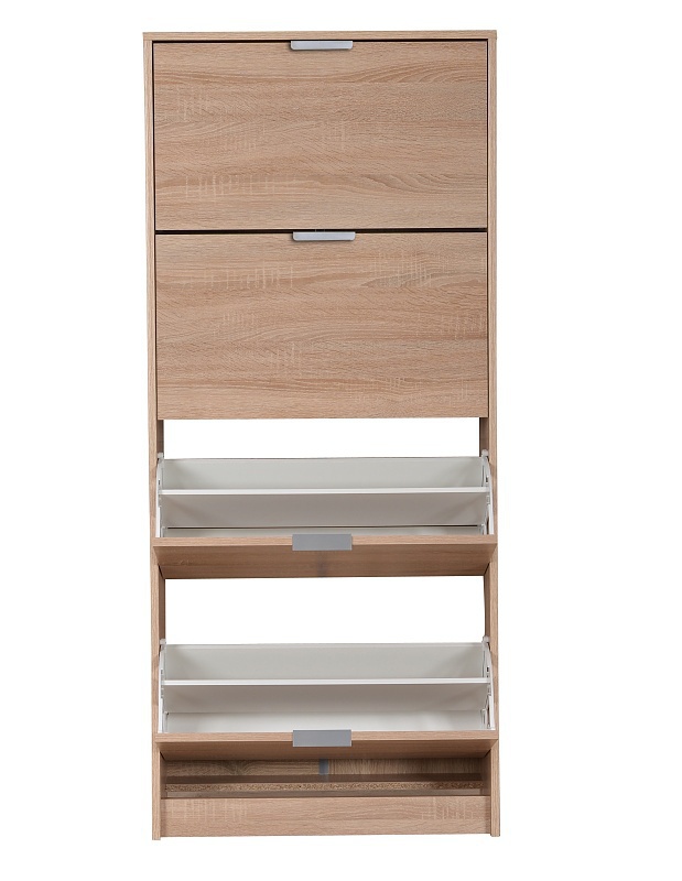 Výklopný botník 4-dvierkový vincent - dub sonoma.

 

Dizajn botníku je v modernom dekore dub sonoma a je vybavený plastovými úchytkami.

 

Všetky botníky patriaci do kolekcie Vincent nájdete nižšie v súvisiacich produktoch.