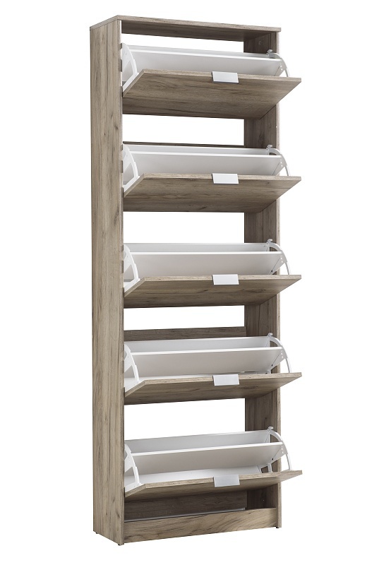 Výklopný botník 5-dvierkový vincent - dub šedý.

 

Dizajn botníku je v modernom dekore dub šedý a je vybavený plastovými úchytkami.

 

Všetky botníky patriaci do kolekcie Vincent nájdete nižšie v súvisiacich produktoch.