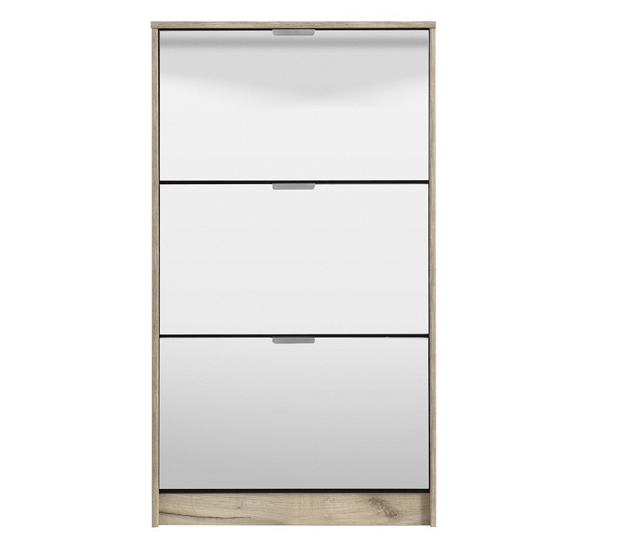 Zostava výklopných botníkov so zrkadlom vincent - dub šedý.

 

Dizajn botníkov je v modernom dekore dub šedý a botníky sú opatrené plastovými úchytkami.

 

Všetky botníky patriaci do kolekcie Vincent nájdete nižšie v súvisiacich produktoch.