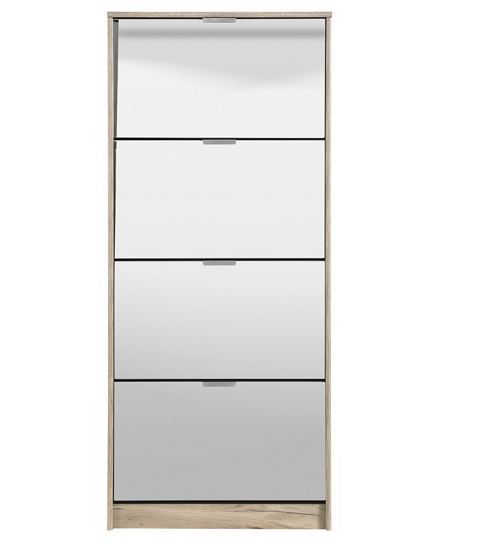 Zostava výklopných botníkov so zrkadlom vincent - dub šedý.

 

Dizajn botníkov je v modernom dekore dub šedý a botníky sú opatrené plastovými úchytkami.

 

Všetky botníky patriaci do kolekcie Vincent nájdete nižšie v súvisiacich produktoch.