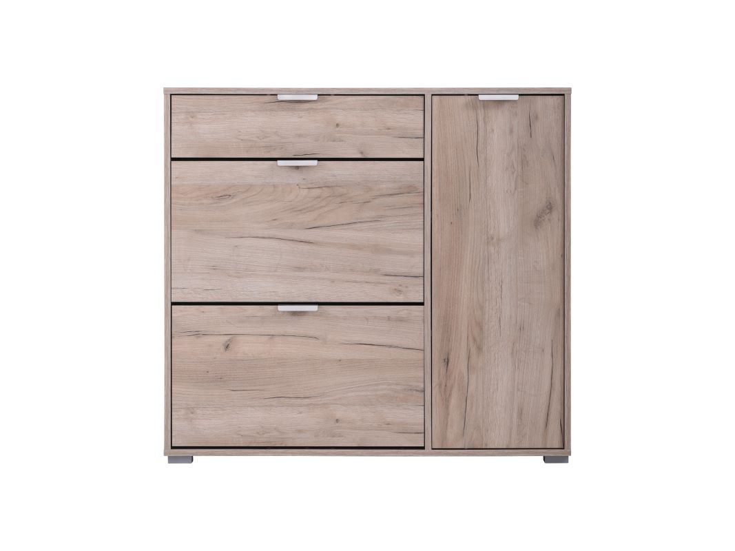 Kombinovaný botník triss - dub sivý.

 

Rozmery botníku Triss sú 102x94,5x33cm (š, v, h)

 

Ďalšie varianty botníkov Triss a iné súvisiace produkty nájdete nižšie.