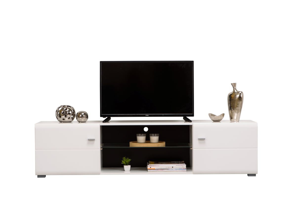 Tv stolík derfel - biela/čierna.

 

Rozmery televízneho stolíku Derfel sú 170x41,5x41,5 cm (š, v, h)

 

Ďalšiu inšpiráciu pre vybavenie obývacej izby nájdete v súvisiacich produktoch nižšie.