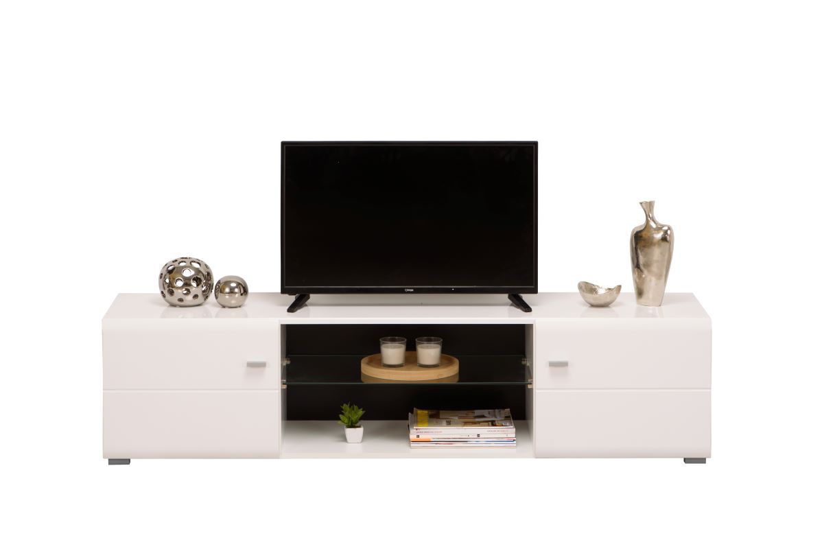 Tv stolík derfel - biela/čierna.

 

Rozmery televízneho stolíku Derfel sú 170x41,5x41,5 cm (š, v, h)

 

Ďalšiu inšpiráciu pre vybavenie obývacej izby nájdete v súvisiacich produktoch nižšie.