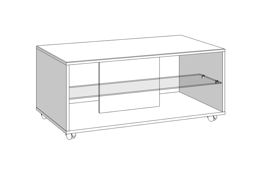 Konferenčný stolík brady - dub šedý/béžová.

 

Stolík je vybavený kolieskami, ktoré umožňujú ľahkú a nenamáhavú manipuláciu.

 

V súvisiacich produktoch nižšie nájdete ďalšie tipy na nábytok do obývacej izby.