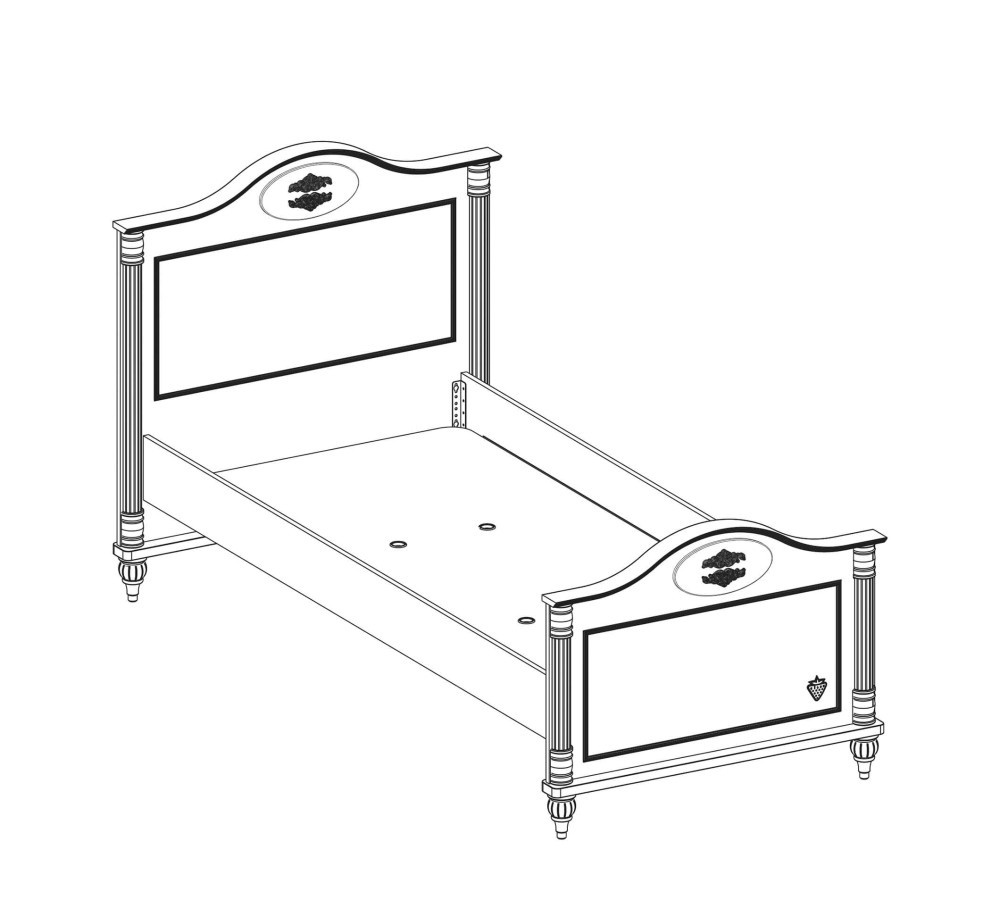 Detská posteľ carmen 100x200cm - biela.

 

K detskej posteli Carmen odporučíme prikúpiť prístelku Carmen.

 

Detská posteľ Carmen je vyrobená z kvalitného lamina, masívneho dreva a MDF dosiek.

 

Všetok nábytok patriaci do kolekcie Carmen a vhodné matrace nájdete nižšie v súvisiacich produktoch.