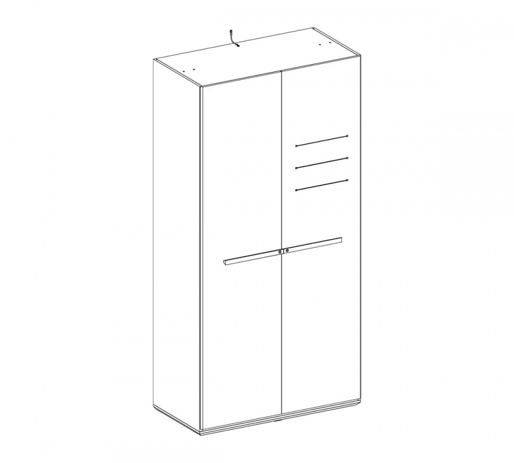 Dvojdverová šatníková skriňa veronica - dub svetlý/biela.

 

Vnútorný priestor skrine sa člení na širokú hornú policu, pod ktorou sa nachádza priestranná visiaca plocha zo šatníkovou tyčou a spodnú úložnú časť so zásuvkou.

 

Rozmery dvojdverové šatňové skrine Veronica sú 101x203x54cm (š, v, h)

 

Všetok nábytok patriaci do kolekcie Veronica nájdete nižšie v súvisiacich produktoch.