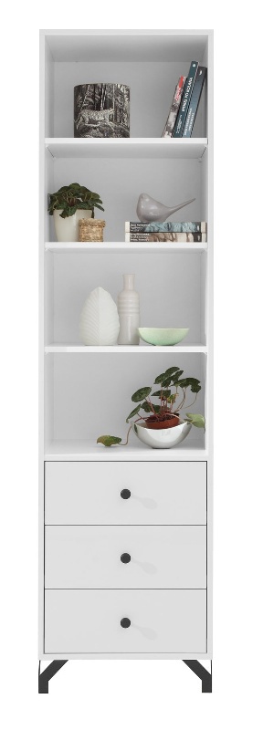 Detská izba bjorn, škandinávsky štýl - biela.

 

Domov v tomto štýle nie je teda vôbec chladný či pochmúrny, ako by sa mohlo, vzhľadom k názvu, zdať.

 

Detská izba Bjorn sa skladá z týchto prvkov:


	Detská posteľ Bjorn 90x200cm s úložným priestorom - 94x75x204cm (š, v, h)
	Šatníková skriňa Bjorn - 80x190x50cm (š, v, h)
	Písací stôl Bjorn - 125x76x55cm (š, v, h)
	Regál Bjorn I - 50x190x40cm (š, v, h)
	Regál Bjorn II - 50x190x40cm (š, v, h)
	Komoda Bjorn - 90x85x40cm (š, v, h)
	Polica Bjorn I - 120x25x20cm (š, v, h)
	Polica Bjorn II - 120x25x24cm (š, v, h)


 

Všetok nábytok patriaci do kolekcie Bjorn nájdete nižšie v súvisiacich produktoch.