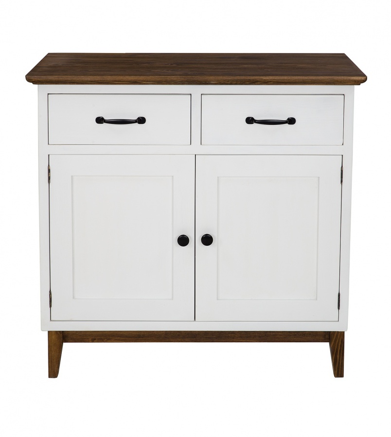 Masívna komoda skn 02 - k15 hnedá borovica.