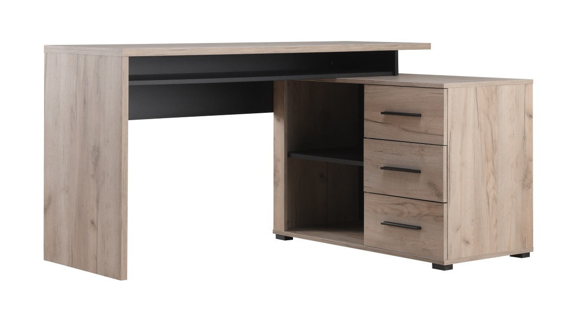 Písací stôl s kontajnerom timmy - dub šedý/čierna.

 

Stôl je zhotovený v slušivom dekore dub šedý a doplnený čiernymi plochami.

 

Písací stôl Timmy v inom farebnom prevedení nájdete nižšie v súvisiacich produktoch spolu s ďalšími tipy na nábytok.