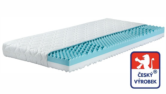 Matrac odette - 70 x 140 cm.

 

Vďaka sendvičovej konštrukcii si matrac Odette zachováva vynikajúce ortopedické vlastnosti a vysokú úžitkovú hodnotu. Matrac Odette je opatrený siedmimi anatomickými zónami pre správne rozloženie hmotnosti.

 

Matrac je opatrený luxusným poťahom, ktorý má pozitívny vplyv na pokožku ľudského tela, pôsobí antibakteriálne.

 

Charakteristika matraca:


	zaisťuje vysoký komfort pre ležanie a zotavujúci spánok
	výborné ortopedické vlastnosti
	vyznačuje sa vysokou pružnosťou, tvarovou stálosťou a dlhou životnosťou
	kvalitné jadro so 7 zónami pre dokonalé prispôsobenie obrysom tela
	vhodný pre alergikov
	vhodný pre lamelové a latové rošty
	trojvrstvový poťah KLIMATEX s antibakteriálnymi účinkami možno prať v práčke pri 40 ° C, je vhodný pre alergikov a astmatikov
	nosnosť matraca: 120 Kg
	výška: cca 15 cm
	stredná tvrdosť H2 / H3
	zapínanie na zips
	VÝBORNÝ POMER KVALITA / CENA - kvalitný matrac za nízku cenu
	 


Pri výbere matraca zakliknite požadovaný rozmer.

 

U matracov širších 160cm, a tiež matracov všetkých atypických rozmerov, sme nútení požadovať od zákazníka zálohu vo výške 20% z ceny. O výške zálohy Vás budeme kontaktovať e-mailom po uskutočnení objednávky maximálne do dvoch pracovných dní.