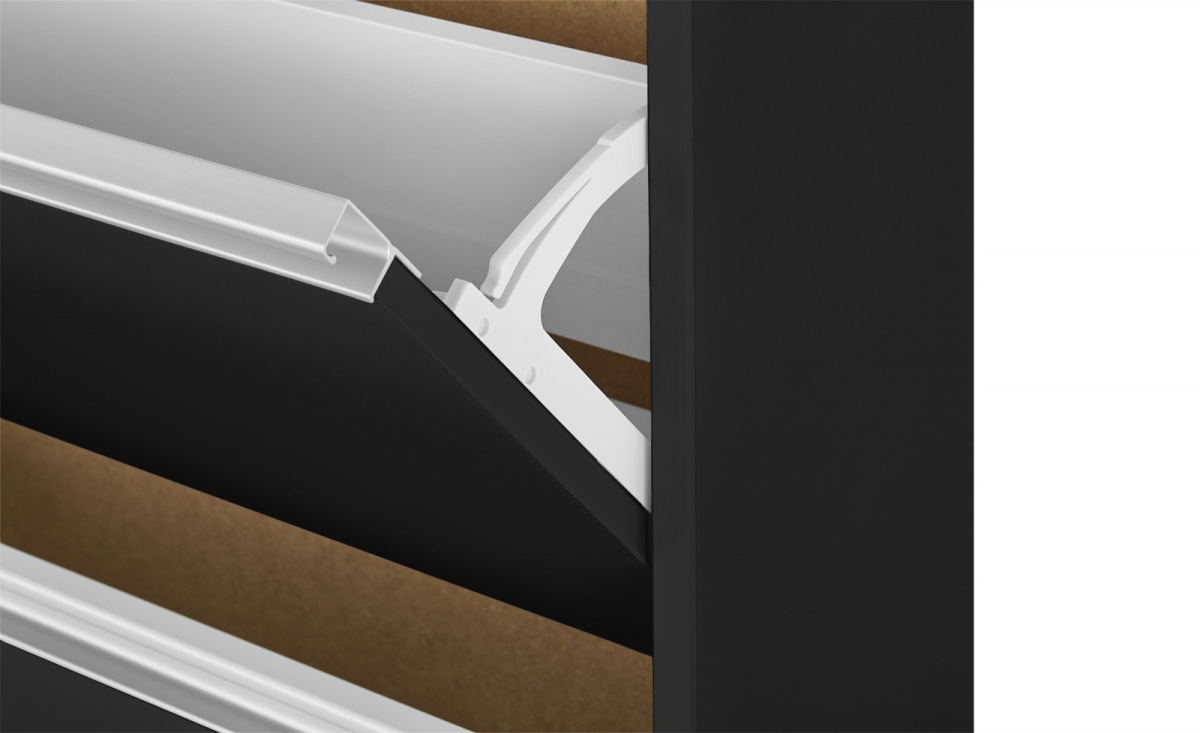 Výklopný botník cloud 192 - čierna / hnedá.

 

Výklopný botník Cloud 192 v čiernohnedom odtieni  je vyrobený z MDF dosky.

 

Ďalšie prvky novej kolekcie Cloud môžete nájsť v oboch odtieňoch v súvisiacich produktoch nižšie.