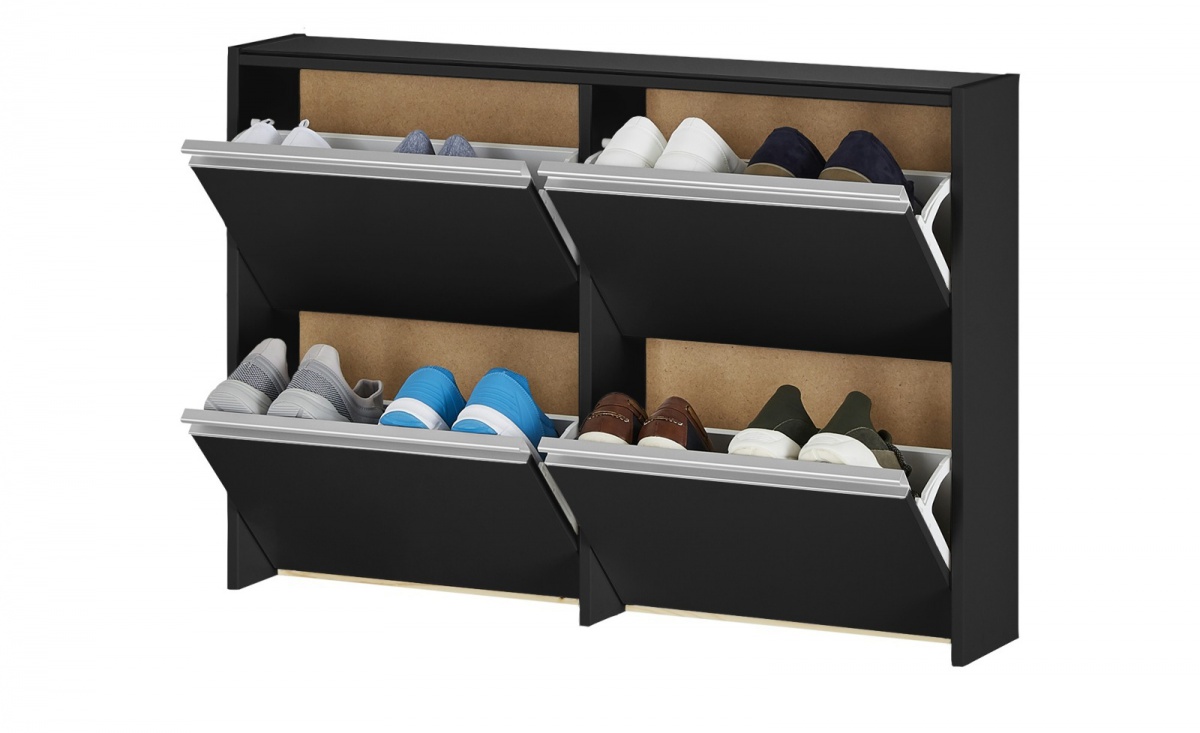 Výklopný botník cloud 192 - čierna / hnedá.

 

Výklopný botník Cloud 192 v čiernohnedom odtieni  je vyrobený z MDF dosky.

 

Ďalšie prvky novej kolekcie Cloud môžete nájsť v oboch odtieňoch v súvisiacich produktoch nižšie.