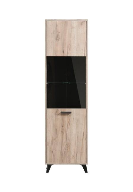 Obývacia zostava taylor - dub sivý/čierny.

 

Obývacia zostava Taylor sa skladá z týchto dielov: 

- vitrína vysoká (53,5x191,5x33cm - š, v, h)

- tv stolík (137,5x57,5x40cm - š, v, h)

- nástenná polica (137,5x24x19,5cm - š, v, h)

- skrinka s regálom (67,5x130,5x33cm - š, v, h)

 

Televízny stolík ponúka dostatočný priestor pre umiestnenie televízie a jeho súčasťou je spodná skrinka s výklopnými dvierkami.

 

Ak vás nábytok Taylor zaujal, pozrite sa do súvisiacich produktov, kde sú zobrazené ďalšie prvky z tejto rady.