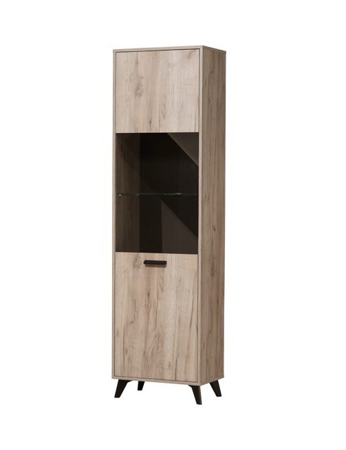 Obývacia zostava taylor - dub sivý/čierny.

 

Obývacia zostava Taylor sa skladá z týchto dielov: 

- vitrína vysoká (53,5x191,5x33cm - š, v, h)

- tv stolík (137,5x57,5x40cm - š, v, h)

- nástenná polica (137,5x24x19,5cm - š, v, h)

- skrinka s regálom (67,5x130,5x33cm - š, v, h)

 

Televízny stolík ponúka dostatočný priestor pre umiestnenie televízie a jeho súčasťou je spodná skrinka s výklopnými dvierkami.

 

Ak vás nábytok Taylor zaujal, pozrite sa do súvisiacich produktov, kde sú zobrazené ďalšie prvky z tejto rady.