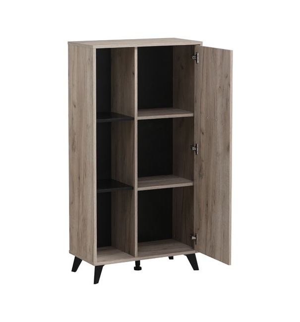 Obývacia zostava taylor - dub sivý/čierny.

 

Obývacia zostava Taylor sa skladá z týchto dielov: 

- vitrína vysoká (53,5x191,5x33cm - š, v, h)

- tv stolík (137,5x57,5x40cm - š, v, h)

- nástenná polica (137,5x24x19,5cm - š, v, h)

- skrinka s regálom (67,5x130,5x33cm - š, v, h)

 

Televízny stolík ponúka dostatočný priestor pre umiestnenie televízie a jeho súčasťou je spodná skrinka s výklopnými dvierkami.

 

Ak vás nábytok Taylor zaujal, pozrite sa do súvisiacich produktov, kde sú zobrazené ďalšie prvky z tejto rady.