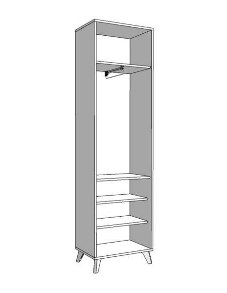 Predsieňová zostava taylor - dub sivý/čierna.

 

Predsieňová zostava Taylor sa skladá z týchto dielov:

- skrine (53,5x192x35cm - š, v, h)

- lavice (68x52,5x35cm - š, v, h)

- vešiakový panel (67x137x19,5cm - š, v, h)

- skrinka (53,5x100,5x35cm - š, v, h)

- zrkadlo (54,5x80,5x2cm - š, v, h)

 

Šatník Taylor je dverová, vnútri vybavená hornou policou, pod ktorou je kovový výsuvný vešiak na kabáty.

 

Ak vás nábytok Taylor zaujal, pozrite sa do súvisiacich produktov, kde sú zobrazené ďalšie prvky z tejto rady.