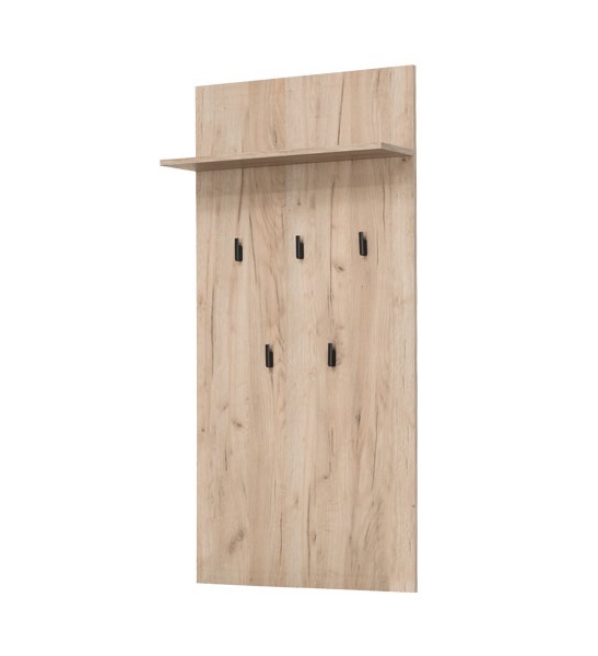 Predsieňová zostava taylor - dub sivý/čierna.

 

Predsieňová zostava Taylor sa skladá z týchto dielov:

- skrine (53,5x192x35cm - š, v, h)

- lavice (68x52,5x35cm - š, v, h)

- vešiakový panel (67x137x19,5cm - š, v, h)

- skrinka (53,5x100,5x35cm - š, v, h)

- zrkadlo (54,5x80,5x2cm - š, v, h)

 

Šatník Taylor je dverová, vnútri vybavená hornou policou, pod ktorou je kovový výsuvný vešiak na kabáty.

 

Ak vás nábytok Taylor zaujal, pozrite sa do súvisiacich produktov, kde sú zobrazené ďalšie prvky z tejto rady.