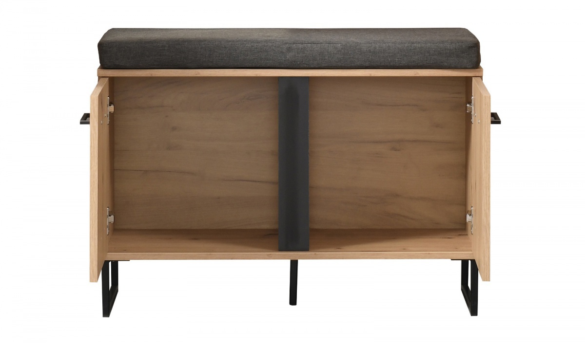 Lavica do predsiene nathan - dub artisan/čierna.

 

Pokiaľ chcete predsieň oživiť nábytkom v prírodnom odtieni, odporúčame kolekciu Nathan, ktorá vás svojím prevedením nesklame a zútulnia vašu domácnosť.