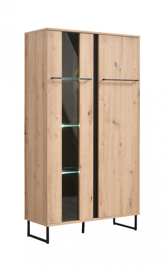 Obývacia stena s osvetlením nathan - dub artisan/čierna.

 

Malá obývacia stena sa skladá z:

- tv stolík s osvetlením (170,5x54x42cm - š, v, h)

- nízka vitrína s osvetlením (84,5x153,5x35cm - š, v, h)

- závesný regál s osvetlením (50x137,528cm ​​- š, v, h)

- osvetlenie k tv a vitríne

 

Televízny stolík z kolekcie Nathan je podlhovastý a jeho prednosťou sú bočné skrinky (bez políc).

 

Pokiaľ chcete obývaciu izbu oživiť nábytkom v prírodnom odtieni, odporúčame kolekciu Nathan, ktorá vás svojím prevedením nesklame a zútulnia vašu domácnosť.