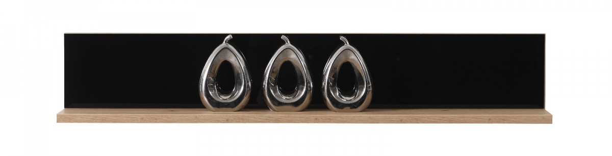 Nástenná polica embra - dub artisan/čierny lesk.

 

Ak hľadáte nábytok, ktorý má dekor dreva a zároveň moderný dizajn, je kolekcia Embry výborným tipom.