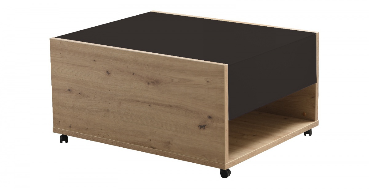 Konferenčný stolík embra - dub artisan/čierny lesk.

 

Ak hľadáte nábytok, ktorý má dekor dreva a zároveň moderný dizajn, je kolekcia Embra výborným tipom.